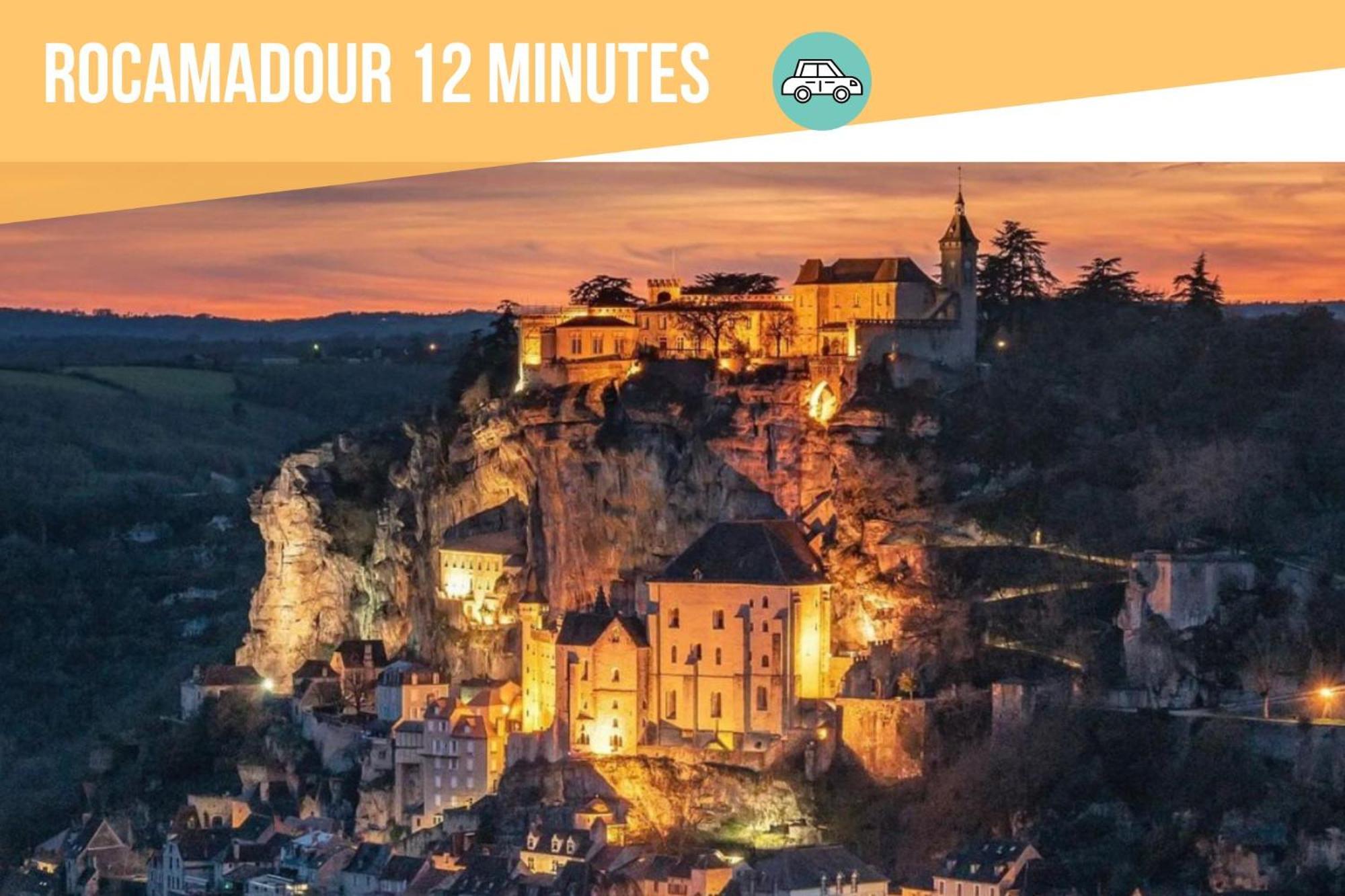 Au Grand Bonheur - Gite Padirac - Rocamadour Miers Exteriör bild