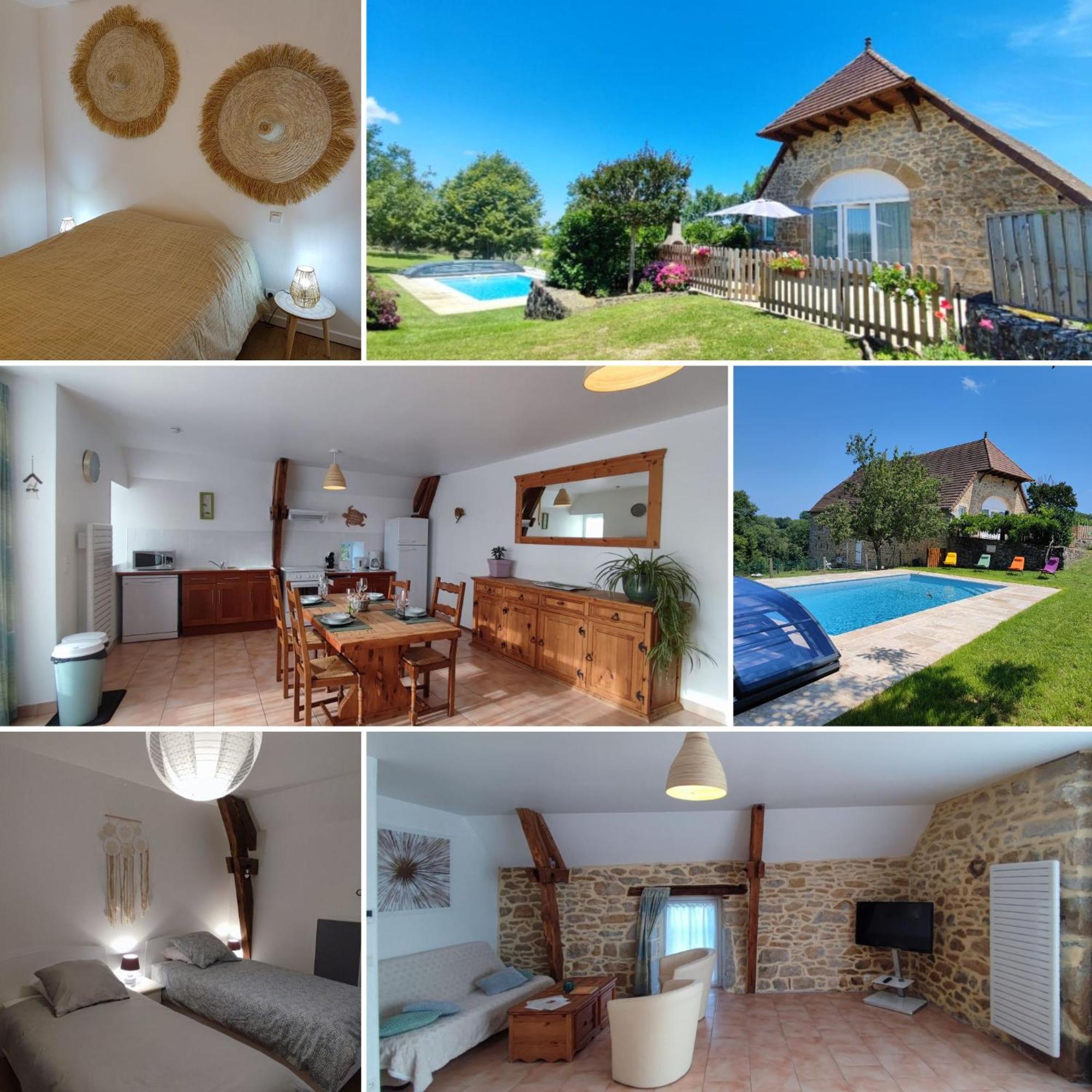 Au Grand Bonheur - Gite Padirac - Rocamadour Miers Exteriör bild